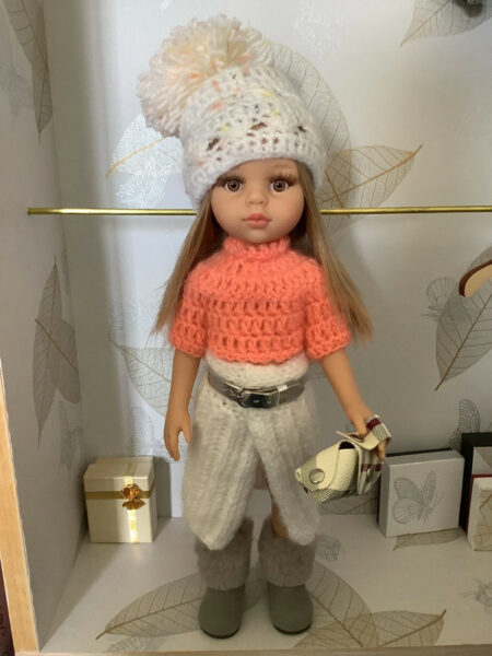 OLNOE CREATIONS - Créations Originales Au Crochet Réalisées En Provence - Poupée Las Amigas Paola Reina Pili