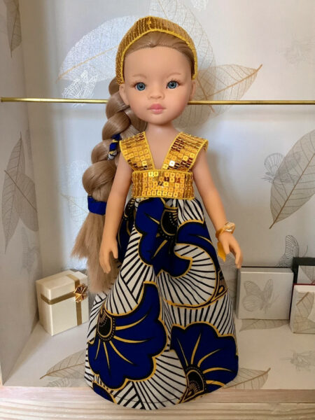 OLNOE CREATIONS - Créations Originales Au Crochet Réalisées En Provence - Poupée Las Amigas Paola Reina Manica