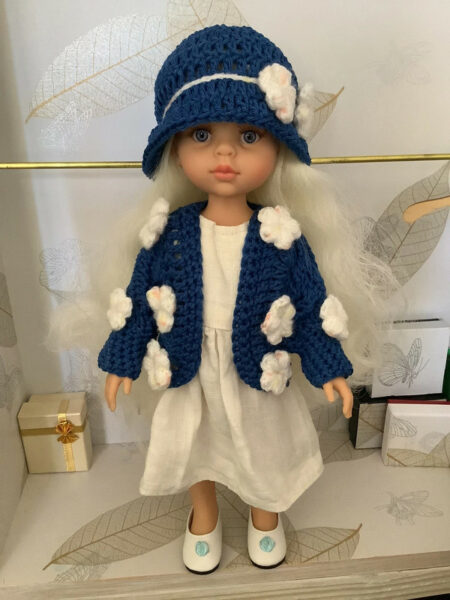OLNOE CREATIONS - Créations Originales Au Crochet Réalisées En Provence - Poupée Las Amigas Paola Reina Cécile