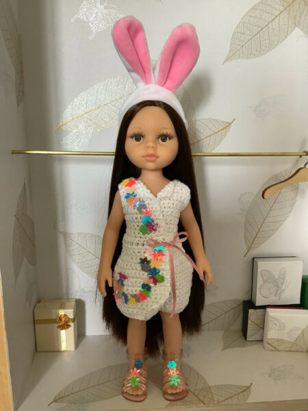 OLNOE CREATIONS - Créations Originales Au Crochet Réalisées En Provence - Poupée Las Amigas Paola Reina Carol