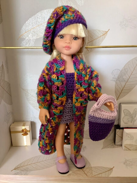OLNOE CREATIONS - Créations Originales Au Crochet Réalisées En Provence - Poupée Las Amigas Paola Reina Virgi Liu