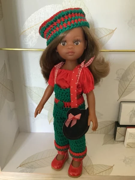 OLNOE CREATIONS - Créations Originales Au Crochet Réalisées En Provence - Poupée Las Amigas Paola Reina Nora