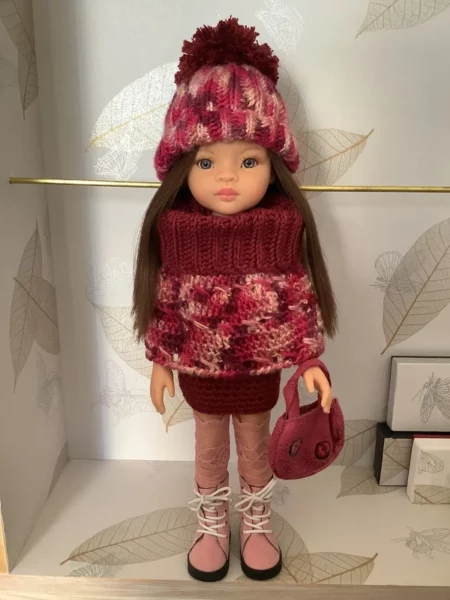 OLNOE CREATIONS - Créations Originales Au Crochet Réalisées En Provence - Poupée Las Amigas Paola Reina Mali