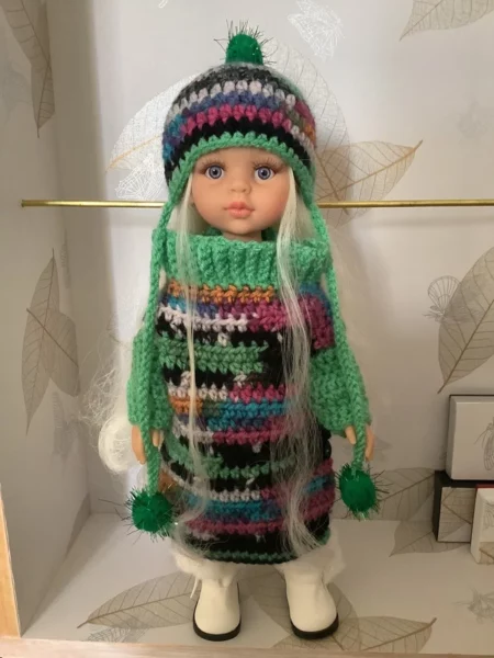 OLNOE CREATIONS - Créations Originales Au Crochet Réalisées En Provence - Poupée Las Amigas Paola Reina Cécile