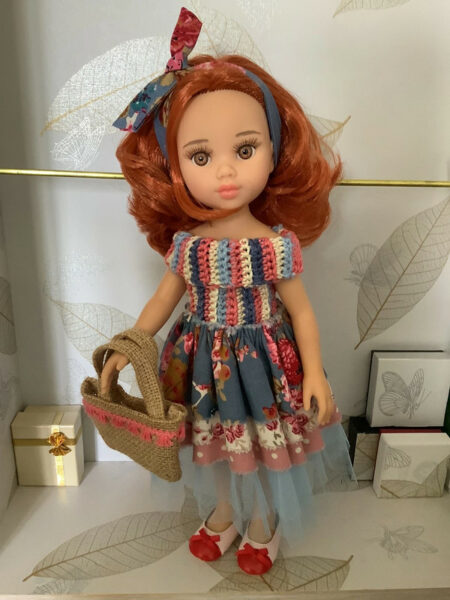 OLNOE CREATIONS - Créations Originales Au Crochet Réalisées En Provence - Poupée Las Amigas Paola Reina Sara