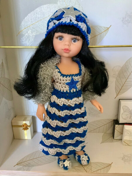 OLNOE CREATIONS - Créations Originales Au Crochet Réalisées En Provence - Poupée Las Amigas Paola Reina Carina