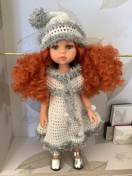 OLNOE CREATIONS - créations originales au crochet réalisées en Provence - poupée Las Amigas Paola Reina Marga Noël