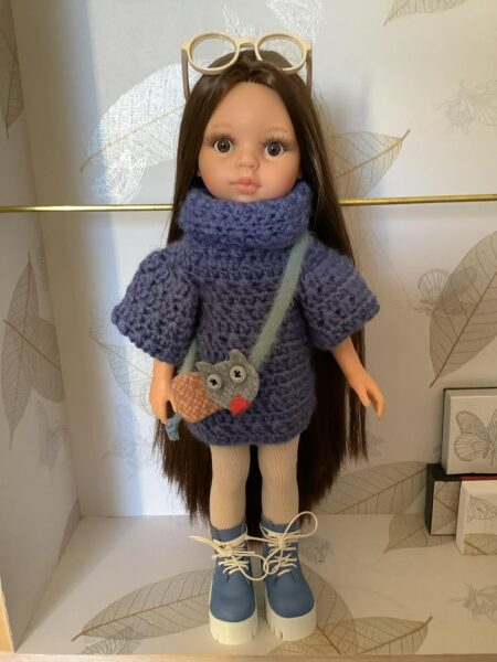 OLNOE CREATIONS - créations originales au crochet réalisées en Provence - poupée Las Amigas Paola Reina Carol