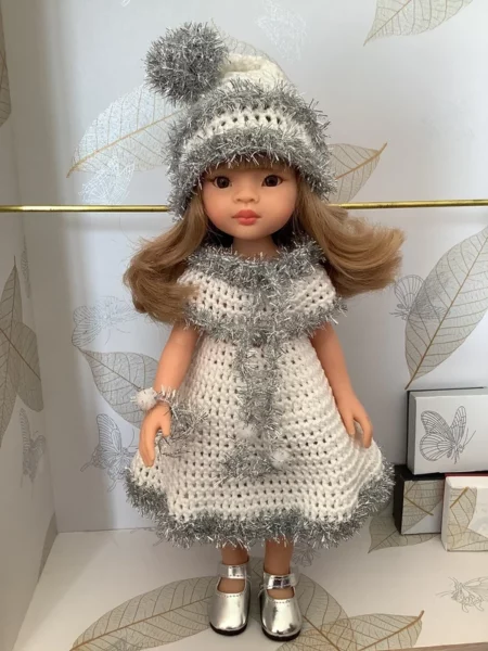 OLNOE CREATIONS - créations originales au crochet réalisées en Provence - poupée Las Amigas Paola Reina Manica