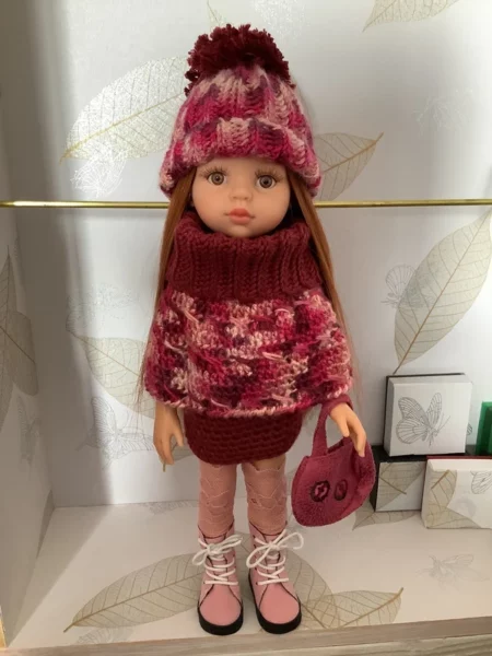 OLNOE CREATIONS - créations originales au crochet réalisées en Provence - poupée Las Amigas Paola Reina Cristi