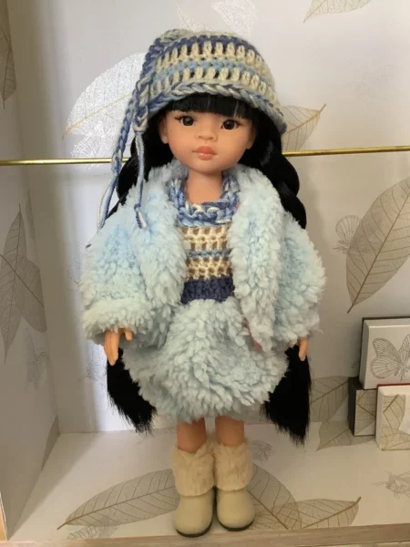 OLNOE CREATIONS - créations originales au crochet réalisées en Provence - poupée Las Amigas Paola Reina Liu
