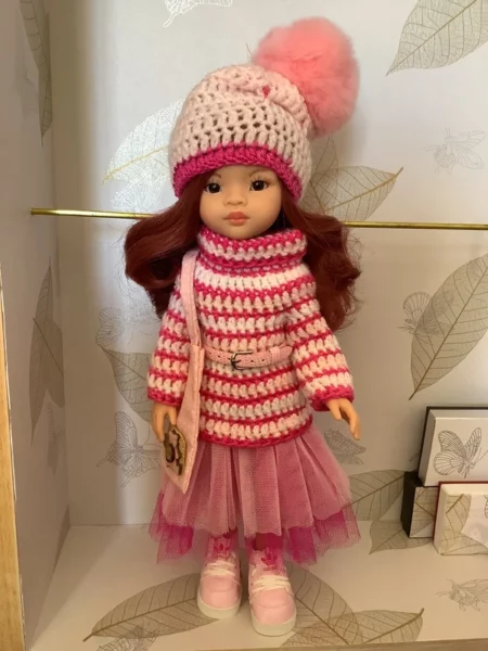 OLNOE CREATIONS - créations originales au crochet réalisées en Provence - poupée Las Amigas Paola Reina Roxana